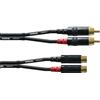 CORDIAL CABLES - Cavo audio RCA maschio/femmina 3 m AUDIO Essentials RCA