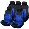 YoQIK Auto Set Coprisedili per Kia Sportage 2020-2025,Anteriori Posteriori Copri-Sedile Completo Impermeabile Comfort Accessori Interno,Blue-5