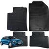 W-Parts TAPPETI - TAPPETINI IN GOMMA 3D NERI PER KIA RIO dal 2017 in poi - versione YB