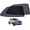 Aojiek Parasole Auto Bambini per Koleos QM6 2017-2023 Tendine Parasole Auto Finestrini Laterali Magnetiche Tenda Protezione UV Accessori,Pieghevole(Rear 2pcs)
