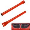 VVORHSBELL Barre di rinforzo a V compatibili con i modelli 2006-2013 BMW E90 E91 E92 E93 Serie 3 335i, 335is e 335xi con verniciatura a polvere (rosso)