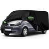 Opaltool Telo Copriautoda da Esterno Adatto a Renault Trafic 2010-2023 SWB | Copertura Completa per Auto con Cerniera Della Porta, Serratura e Bande Antivento per la Protezione da Sole, Neve e Polvere