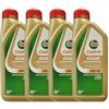 Castrol - 4 taniche da 1 l di olio lubrificante Edge Professional A5 0W-30 per Volvo, ACEA A5/B5