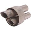 HFVUYAR Silenziatori Scarico Silenziatore Di Scarico Universale Per Moto Da 54,5 Mm DB Killer Rimovibile, Riduce Il Rumore, Suono Modificato