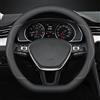 DKEECT Coprivolante Auto, per Ford Kuga 3 MK3 ST-Line 2020-2023 Antiscivolo Durevole Facile da Installare Volante Protettore Accessori,Type D-A