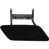 Hihaha Copertura Tappo Ugello Lavafari Paraurti Anteriore Destro No.8P0955276A per Audi A3 2008-2014 Copertura Ugello Paraurti Trim Forte Durevole 1 Pz Nero