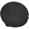 MENSUNUBNM Tappo Di Copertura Del Gancio Traino Per Paraurti Anteriore E Posteriore Non Verniciato Per Ford Per Ecosport 2013-2017 Copertura Gancio Traino(1pcs Rear Cover)