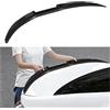 BFRDGE Auto Spoiler Posteriore per Mercedes W117 C117 CLA 200 CLA 220 CLA 250 CLA 45 2013-2018, Posteriori Tronco Alettone Ala di Coda Tuning Posteriore Decorazione Accessori,A Gloss Black