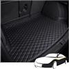 LSYZGRBC Auto Pelle Tappetini Bagagliaio, per Tesla Model S 2014-2016 Vasca Baule Protezione Auto Antiscivolo Impermeabile Baule Fodera Interni Accessori,C