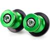 ZNCOJL Nottolini Moto 8mm Per KAWASAKI Z900 Z650 Z400 Z800 Z1000 ZX4RR Per Ninja 500 SE Perni Di Fissaggio Per Forcellone Moto Bobbins Viti Cavalletto Posteriore(Verde)