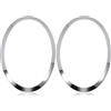 GraceGalaxy Cornici Fari per Mini Cooper F55 F56 F57 2014-2021 51137300631 51137300632 51712355791 Argento, Un paio