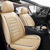 YoQIK Auto Set Coprisedili Universale per Opel Insignia 2010-2024,Pelle Anteriori Posteriori Copri-Sedile Completo Impermeabile Comfort Accessori Interno,C-Beige