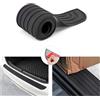 MNBVGHH Protezione Paraurti Posteriore Auto, per FIAT Panda Cross 319 2014-2023 Resistente ai Graffi Striscia per Bagagliaio Protezione Paraurti Portiere,A-104cm*9cm