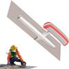 Générique Cazzuola Per Calcestruzzo Leggero | Strumento Di Finitura Piscina | Manico Ergonomico Per Uso Professionale Nella Costruzione Di Pareti A Secche, Piastre Di Gesso E Piastrelle.