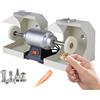 Generic Lucidatrice Da Banco Da 550 W, 3000 Giri/min, Con Deflettore In Vetro Regolabile, Per Metallo, Gioielli E Legno