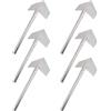 Alipis Set 6 Spatole per Stucco Angolare in Acciaio Inox, Attrezzi per Cartongesso Professionale per Finitura Pareti e Stucco Antimuffa in Ambienti Interni