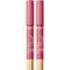 Bourjois, Velvet the Pencil, Rossetto Twistable Vellutato, Formula Transferproof, 02 Amou-Rose (Confezione da 2)