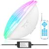 COOLWEST LED Piscina PAR56 54W Proiettore Piscina RGBW Multicolore Sincronizzatore Esterno con Telecomando IP68, AC 12V per Illuminazione da Giardino