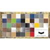 RahmenMax Skane - Cornice per puzzle, 34 x 97 cm, colore: oro blu mélange sfondo bianco antiriflesso