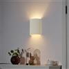 Qazqa plaster - Appliques Scandinavo - 1 luce - L 19 cm - Beige - Scandinavo - Soggiorno I Camera da letto I Sala da Pranzo I Cucina