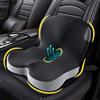 RECAT Cuscino per sedile in memory foam per camionista, cuscini per sedia da ufficio con cinghia regolabile, supporto ergonomico per la schiena e sollievo dalla sciatica per lunghi viaggi, essenziali