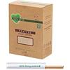 Leone Cannucce Kraft Imbustate Bio, 21 cm, conf. 250 Pezzi