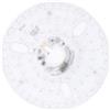 Generic LED Ventilatore a Soffitto -Sostituzione della Luce, LED -Contizzatura del Ventola Retrofit Funzione di Memoria Risparmio 36W per Soggiorno per Soggiorno (230V)