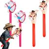 Yhjxly 4 cavalli gonfiabili, cavalli gonfiabili, cavalli, hobby, cavalli gonfiabili, per compleanno, carnevale, Halloween, tema, idea regalo