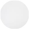 sourcing map Tappetino protettivo in silicone per piano cottura a induzione, 30,5 cm, copertura protettiva per piano cottura a induzione, tappetino per microonde, bianco