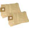 vhbw 10x sacchetto compatibile con Wirbel 909 PLUS, 909 aspirapolvere - carta filtrante, TA 1, 40cm x 24cm Marrone