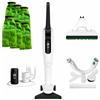 AMG Shop Online Aspirapolvere Senza Fili VK7 con SP7S ULTIMA GENERAZIONE + HD7S + Kit Tubo Compatibile + 12 Sacchetti Green + 1 Batteria e 1 Caricatore - Certificato TÜV per Allergici, Pulizia Profonda Quotidiana