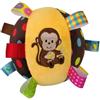 dowuiii Palla per cani interattiva in morbido peluche, 16 cm, con , con campanella all'interno, per viaggi, piscina, , cortile, casa, giardino, interni ed esterni