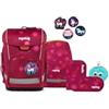 ergobag cubo light Bundle Set AW25/26, zaino scolastico ergonomico, extra leggero, set da 6 pezzi, 860 g Bearicorn - Bacche