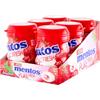 Mentos Pure Fresh Strawberry, Chewing Gum, Gusto Fragola per un'esplosione Fruttata, 6 Barattoli di Gomme da Masticare, Senza Zucchero, Senza Glutine, con Xlitolo, da portare Sempre con Se