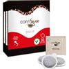 COFFISANO 50 Cialde di Caffè in Filtro Carta Compostabile ESE da 44 mm Miscela Verona - Espresso Italiano in Bustine Monodose - Gusto Cremoso e Leggero
