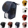 BFBZYME Borsa Per Palline Da Golf In Pelle Personalizzata, Custodia Personalizzatos Per Accessori Per Giocatori Di Golfisti Con Nome Inciso Con Clip In Vita, Regalo Ricordo Del Golf Per Papà Nonno(Red)