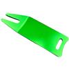 Buxuaaaa Lega di alluminio Golf Divot Riparazione Forcella Strumento Curvo per Uomini Donne Golfista Verde Manutenzione Golf Verde Divot Strumento Golf Pitch Forcella Alluminio Golf Riparazione