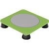 APLVFFZH Mini Trampolino per Bambini Letto Salto Compatto Giocattolo attività Fisica Realizzato in Materiale PP Durevole Adatto per Ginnastica Sensoriale, Orangina