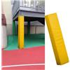 Generic Cuscinetto avvolgente per canestro da basket, cuscinetto antiurto esterno con chiusura a gancio e anello, barriera di protezione per pali da garage e palestra