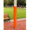 KJoBDwz Coperture per Pali da canestro Imbottiture for Pali for canestro da Basket, Protezioni for Pali in Schiuma, Adatte for Pali Rotondi Standard(Orange,Dia 140mm (5 1/2in))