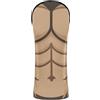 GuoChe Set di coperture per mazze da golf, in pelle di alta qualità, impermeabile, con targhette numeriche, per conducente, fairway, legno, ibrido, scimmia, gorilla, costume
