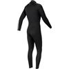 Dilwe Muta da Uomo da 3 Mm per Tutto il Corpo, Colletto Brillante, Ginocchiere Resistenti All'abrasione, Polsini Flessibili, con Strati di Nylon e Gomma Neoprene Ad Alta elasticità (BLACK L)
