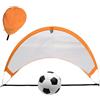 Generico Porta da calcio pieghevole per bambini,Porta da calcio pieghevole,da per esterni - Rete per porte da per adulti da cortile per competizioni sportive, con borsa per il trasporto per giova
