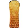 GuoChe Copritesta per mazza da golf con etichette intercambiabili n. per conducente, fairway, legno, ibridi, a nido d'ape, esagonale, alveare