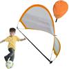 Generico Porta da calcio pieghevole per bambini,Porta da calcio pieghevole | Rete da portatile per allenamento - Set di da portatili sportive, porte da da allenamento con borsa da trasport