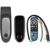 BEAZOOM Custodia protettiva in silicone e kit display display per pannello comandi scooter Ninebot F20