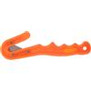 GALPADA Coltello Subacqueo Compatibile per Pesca e Operazioni di Salvataggio con Forma Ergonomica e Lama in, Colore Arancione