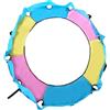 kesurpae Il tappetino impermeabile per la circonferenza esterna del trampolino mantiene i bambini al sicuro in qualsiasi condizione con la pratica copertura di, Giallo Blu Rosa, 1.5 metri