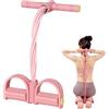 TIrievza Fascia di resistenza a pedale | Attrezzo Multifunzione 8 Tubi Elastici | Attrezzatura fitness donna,Per gambe braccia corpo intero addominali yoga allenamento palestra