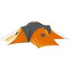 RuiNingRN Tenda da campeggio per 9 persone, blu scuro, con 3 cabine, zanzariera, poliestere traspirante, telo da pavimento, tenda e picchetti, per campeggio, escursionismo, attività all'aperto e festival